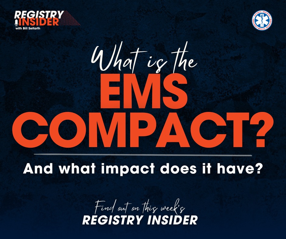 EMS Compact Featured  on Registry Insider Podcast