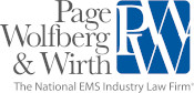 Page, Wolfberg & Wirth, LLC - The National EMS Industry Law Firm®.